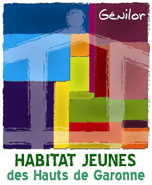 logo habitat jeunes des hauts de garonne lormont